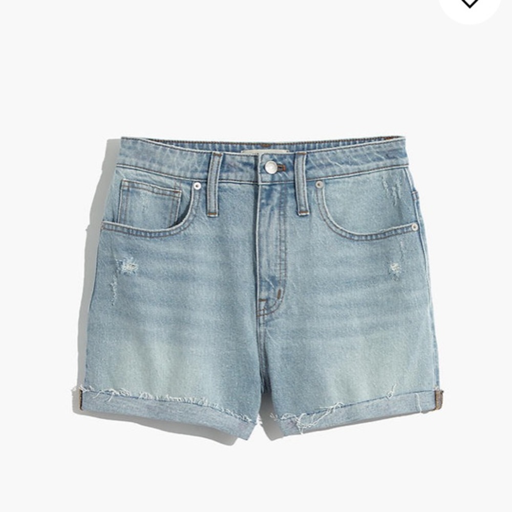 Madewell Curvy High Rise Jean Shorts